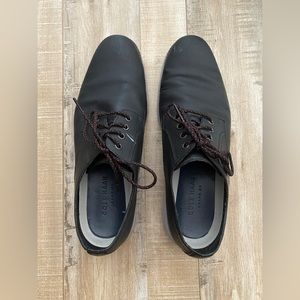 Cole Haan Mens Classic Grand Plain Toe Oxford Shoes in Navy